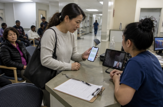 Hospital and Government Office Interpretation App, Free Interpretation Requests Come First - Long Beach - 1
