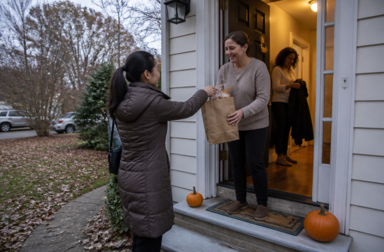 First Thanksgiving Invitation in America: What Should I Bring? - Palisades Park - 1