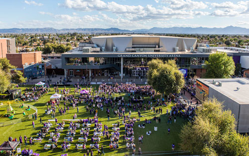 Enrollment of 125,000 Students at Grand Canyon University - Phoenix - 2