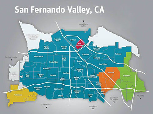 San Fernando is Surrounded by LA but is an Independent City - San Fernando - 1