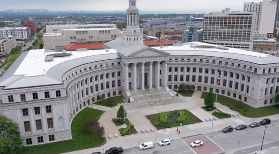Denver City and County Building Famous for Its Beautiful Architecture - Denver - 1