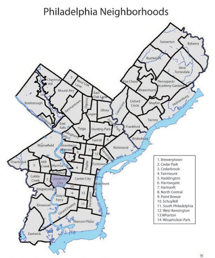 Philadelphia's Unique Structure as Both City and County - Philadelphia - 1