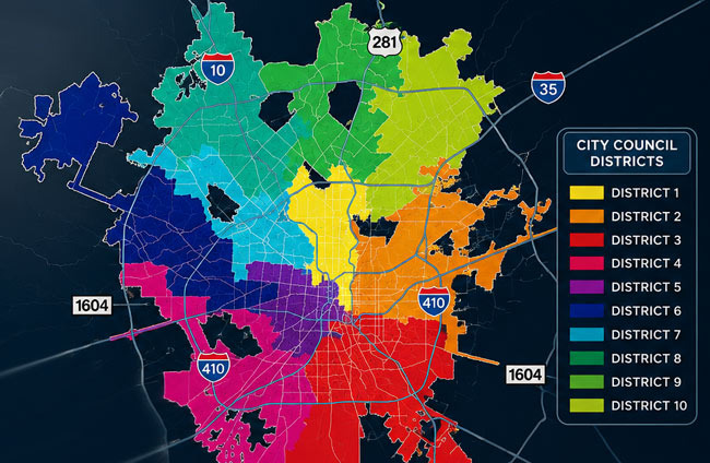 Understanding the 10 Council Districts and Key Areas of San Antonio - San Antonio - 1