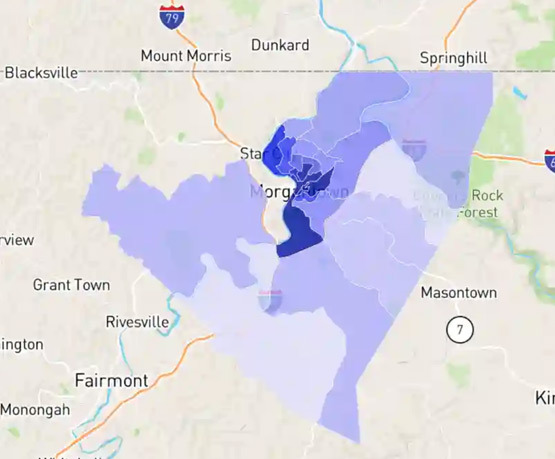 The Reality of Safety in Morgantown: Where is Dangerous and Where is Safe? - Morgantown - 1